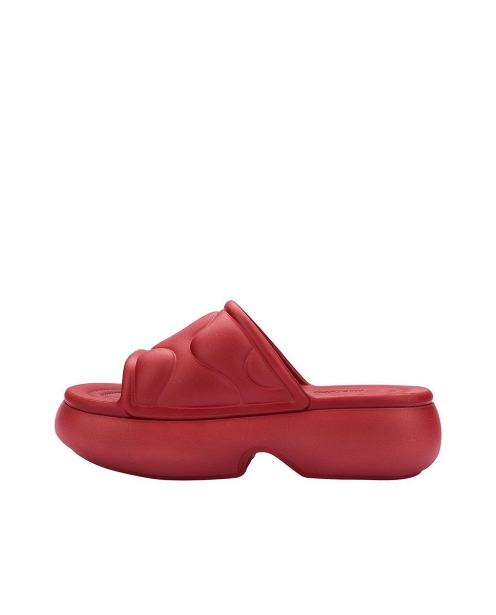 Sandálias Melissa Free Puff Platform Vermelho Vermelho-3