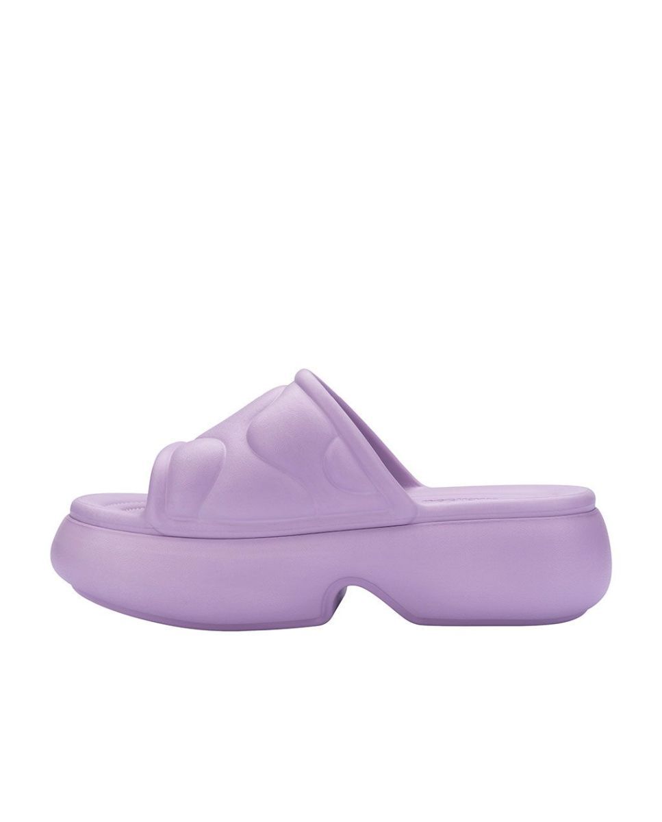 Sandálias Melissa Free Puff Platform Lilás Lilás-3
