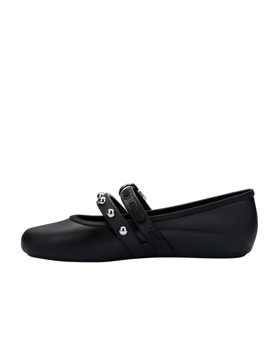 Sabrinas Soft Ballerina Studs Fem Preto Preto-3