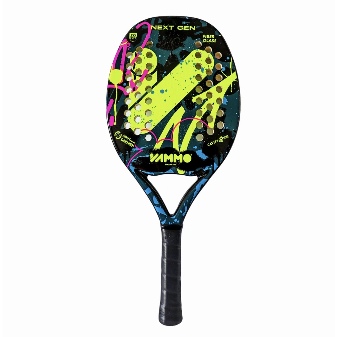 Imagem 0 de Raquete de Beach Tennis Next Gen Turquesa Fibra de Vidro