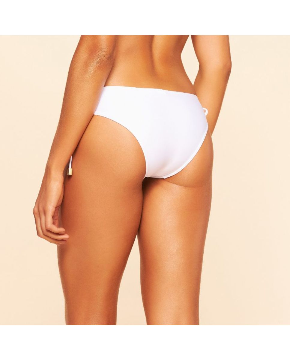 Tanga de Biquíni Lisos Coordenados Cia Maritima Branco Branco-2
