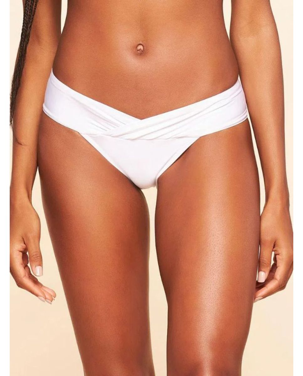 Imagem 0 de Tanga de Biquíni Lisos Coordenados Cia Maritima Branco