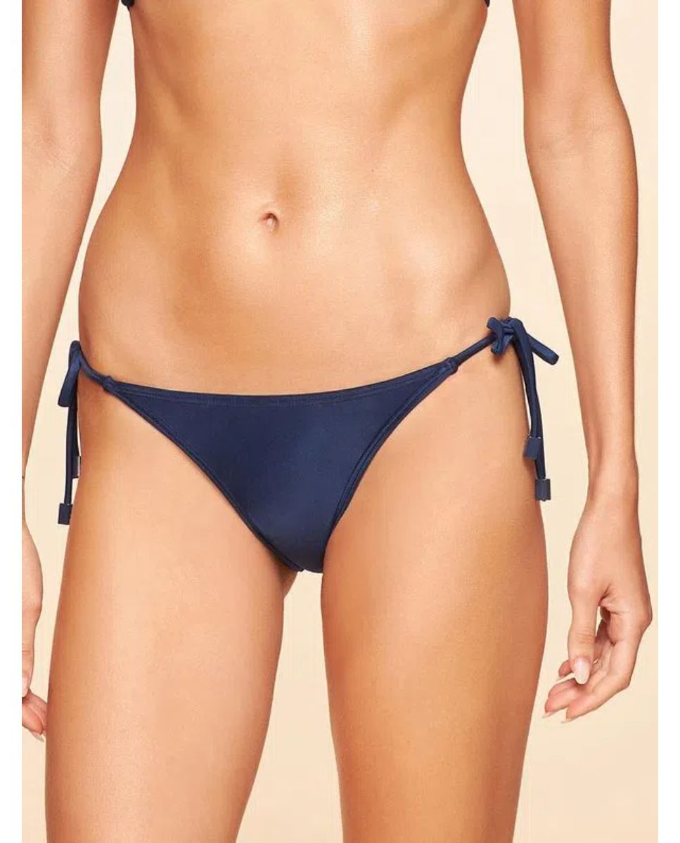 Tanga de Biquíni Lisos Coordenados Cia Maritima Azul Azul-1
