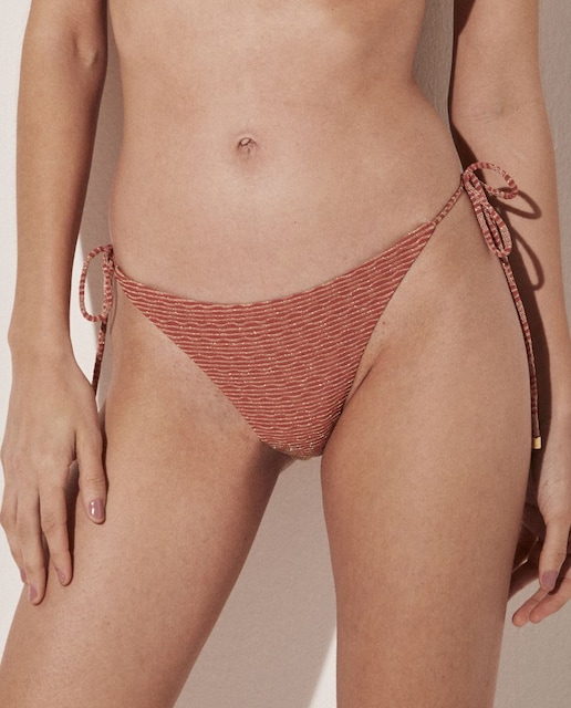 Imagem 0 de Cueca de Biquíni com Laços Lisa