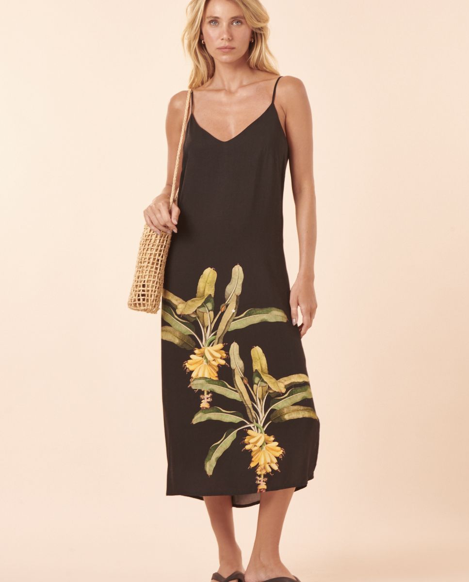 Imagem 0 de Vestido de Praia Midi