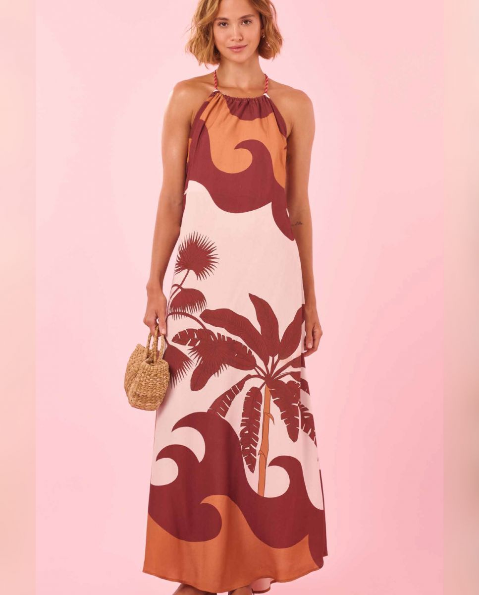 Imagem 0 de Vestido de Praia Maxi