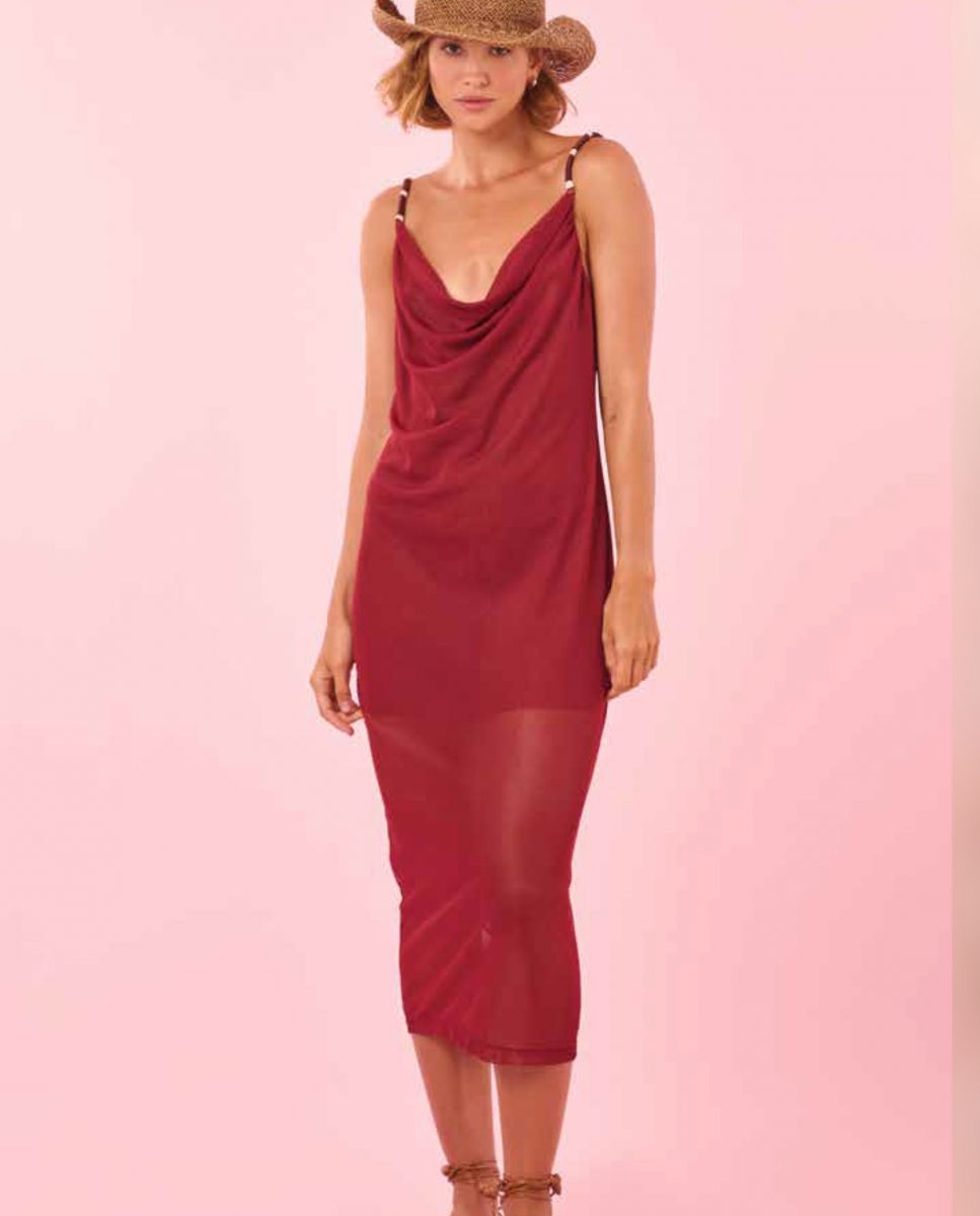 Imagem 0 de Vestido de Praia Maxi