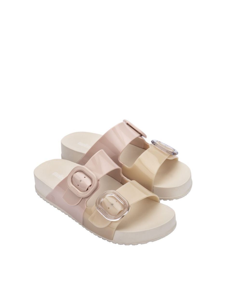Chinelos Melissa Cozy Slide Bege Bege-2