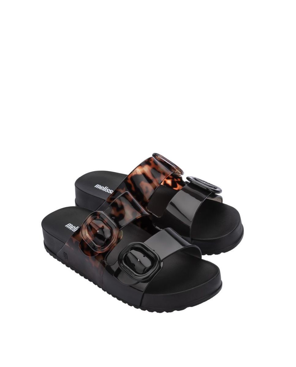 Chinelos Melissa Cozy Slide Preto Preto-2