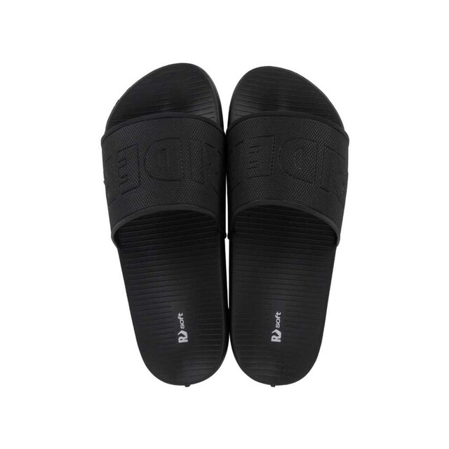 Imagem 0 de Chinelo de Praia Grid Slide Ad Preto