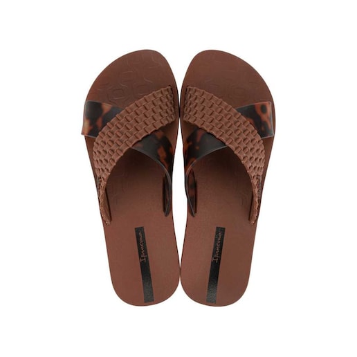 Imagem 0 de Chinelo Ipanema Sense Slide Fem Castanho
