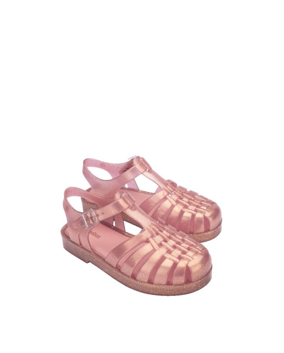 Sandálias Possession Shiny Kids Rosa Melissa Rosa-2