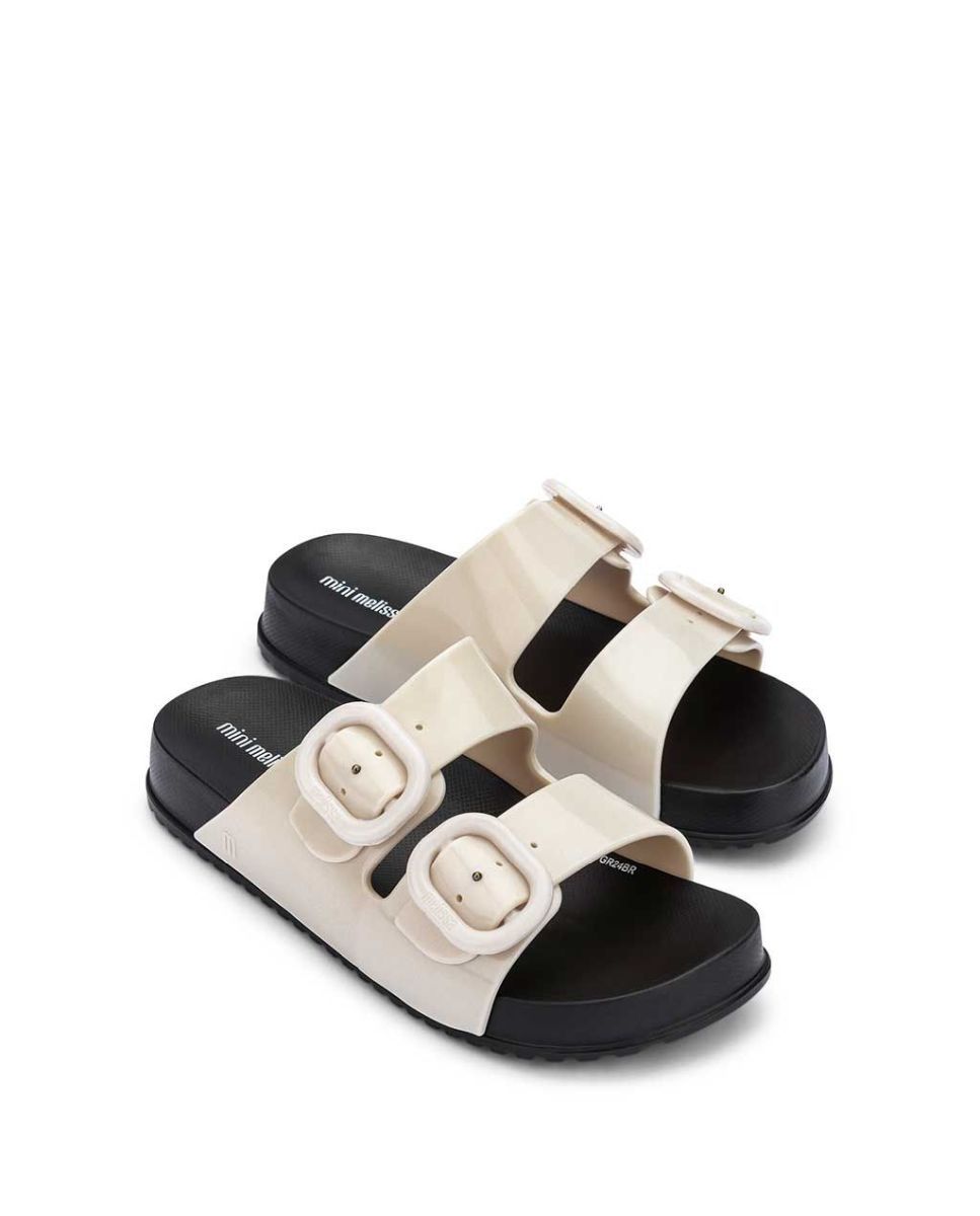 Chinelos Cozy Slide Kids Preto Melissa Preto-2