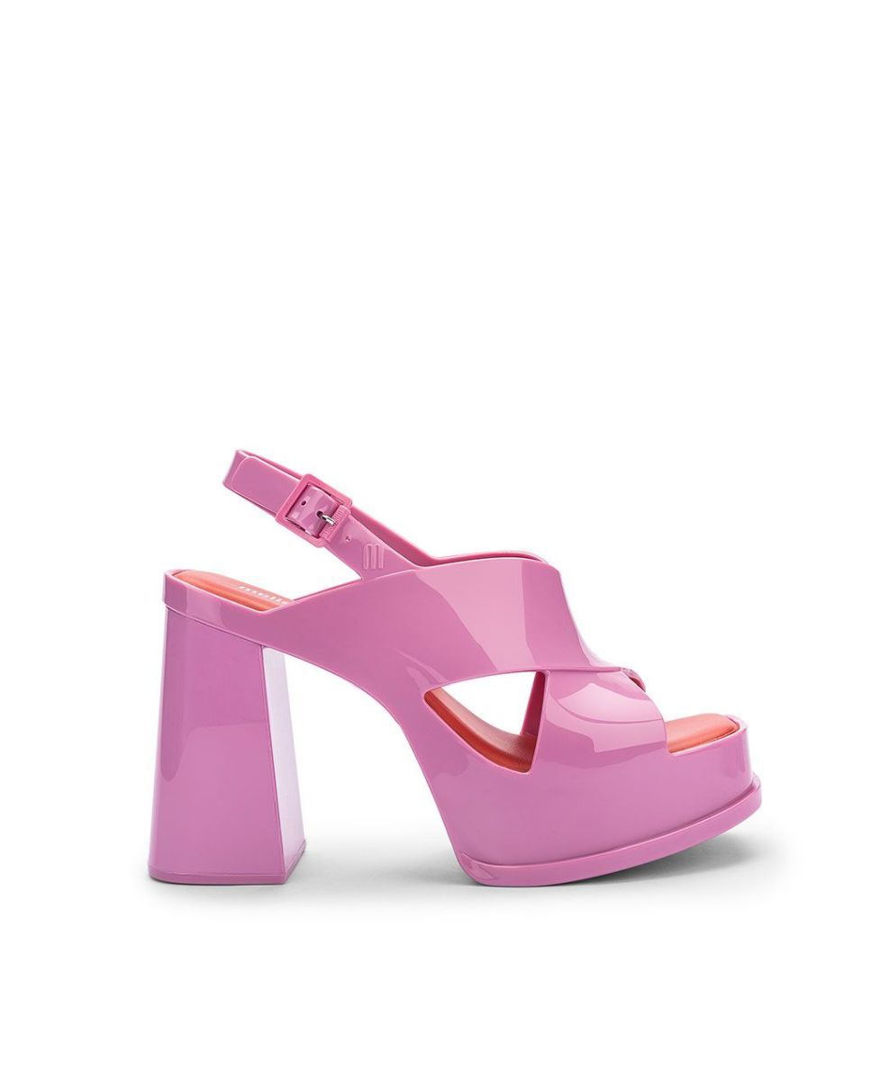 Sandálias Melissa Dance Heel Rosa Rosa-1