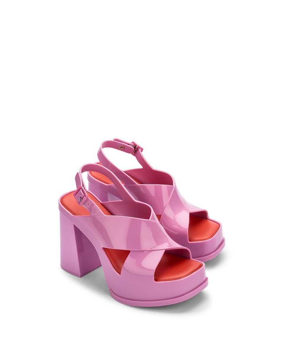 Sandálias Melissa Dance Heel Rosa Rosa-2