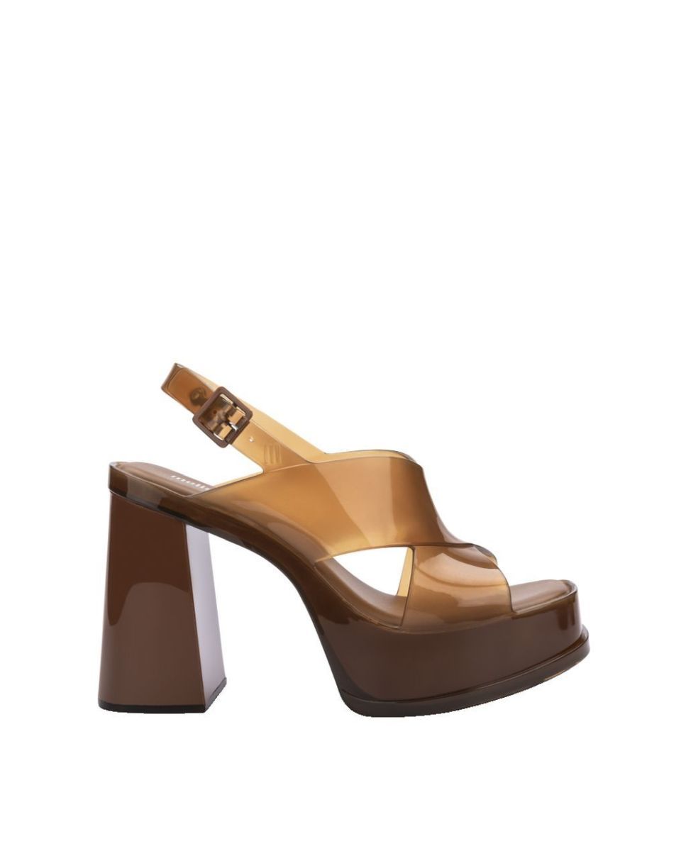 Imagem 0 de Sandálias Melissa Dance Heel Castanho