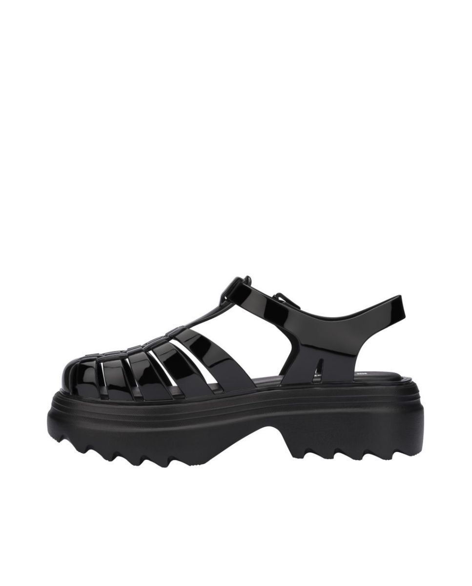 Sandálias Melissa Possession Platform Preto Preto-3