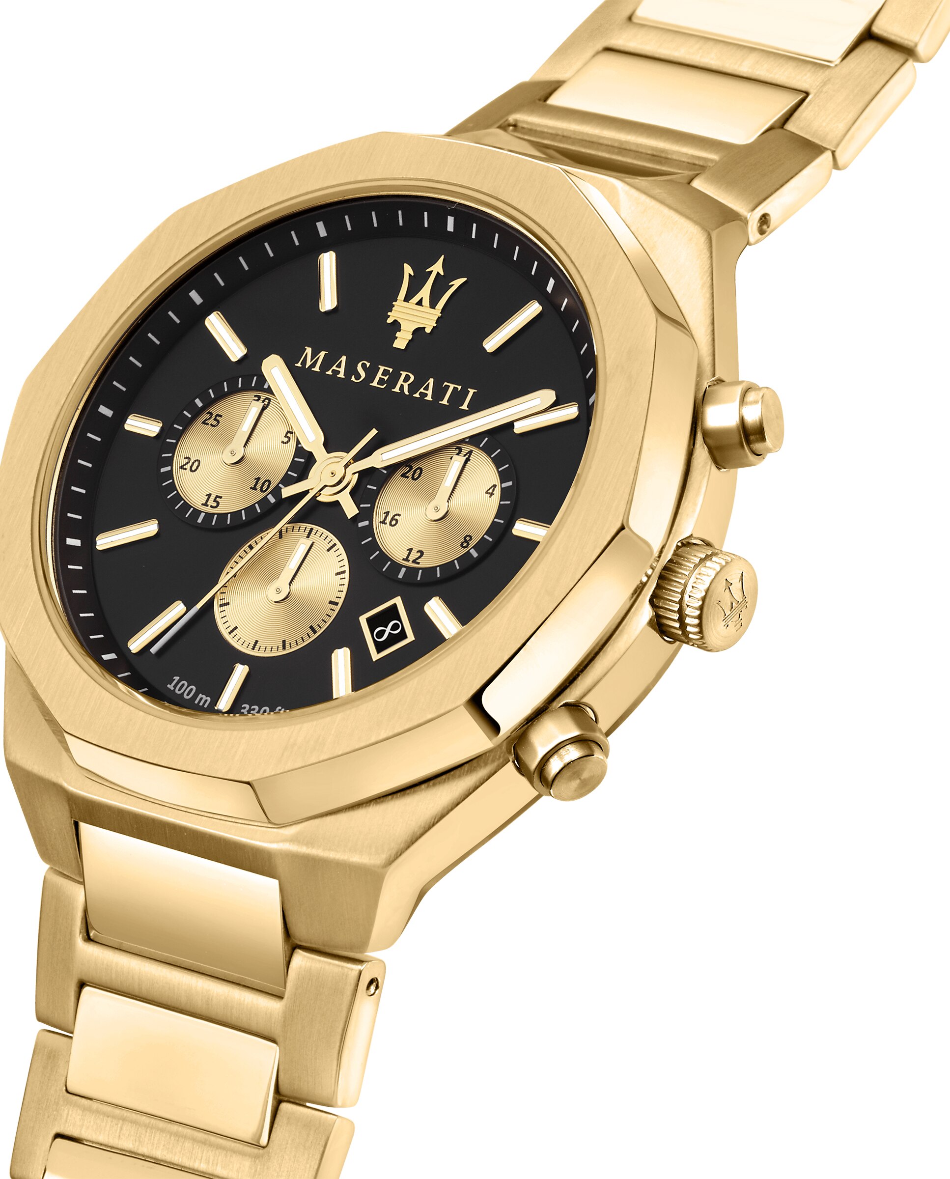 Relógio Stile R8873642001 de Aço e Bracelete Dourada Ouro-4