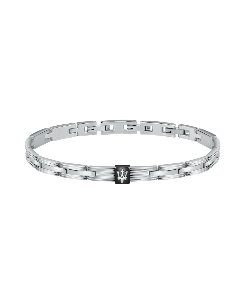 Pulseira Varis de Aço Prateada Prata-1