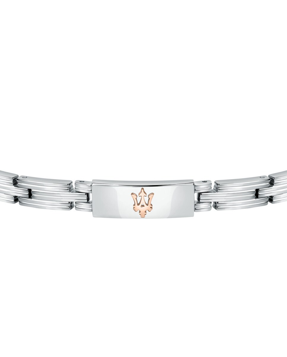 Pulseira Varis de Aço Prateado Prata-3