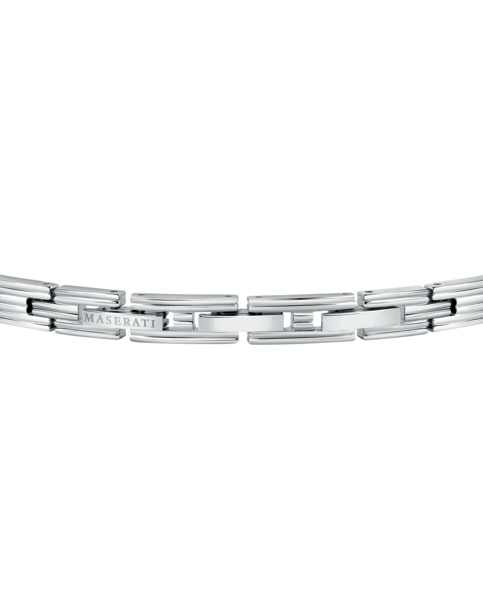 Pulseira Varis de Aço Prateado Prata-4