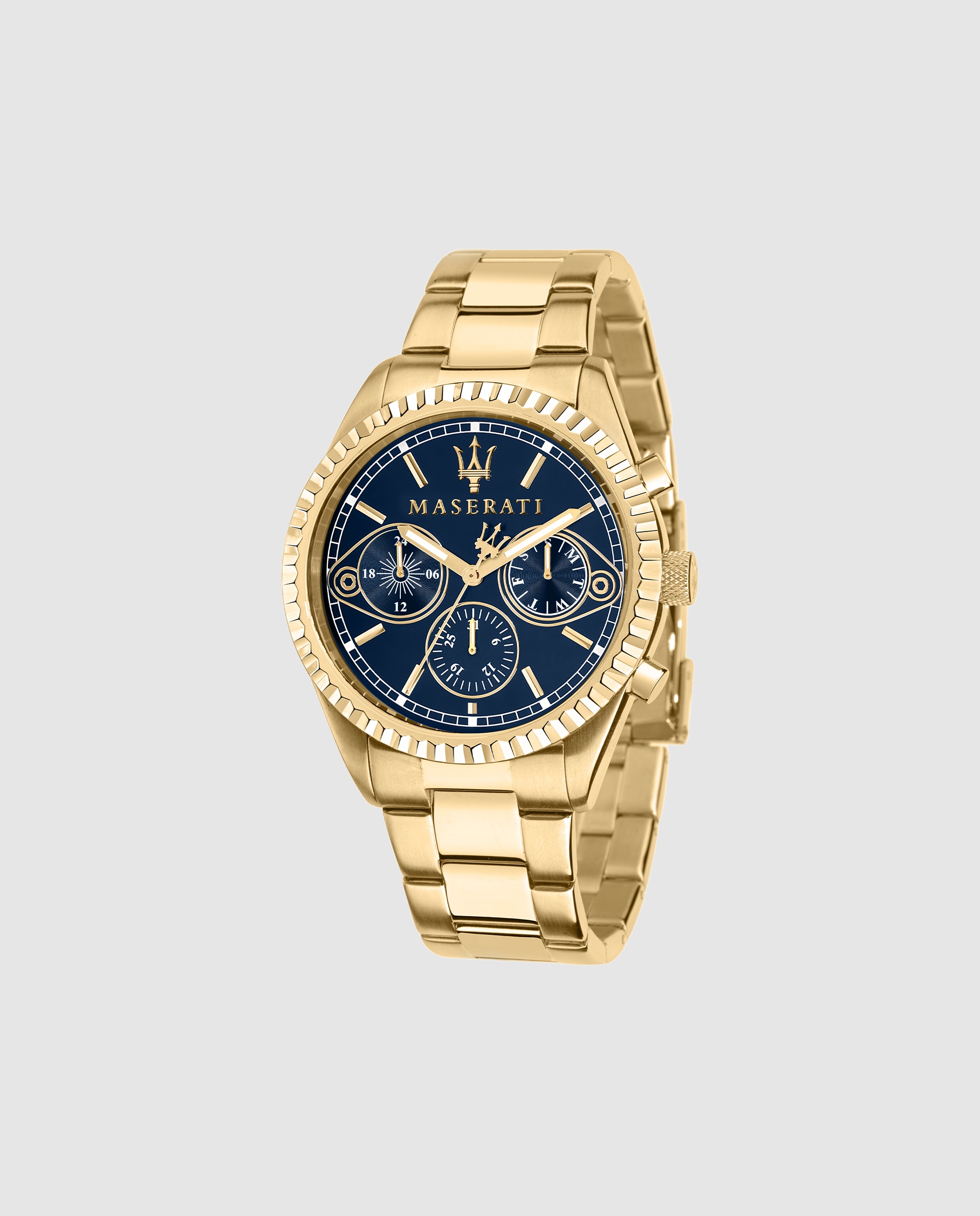 Relógio Competizione R8853100026 de Aço e Bracelete Dourada Ouro-1