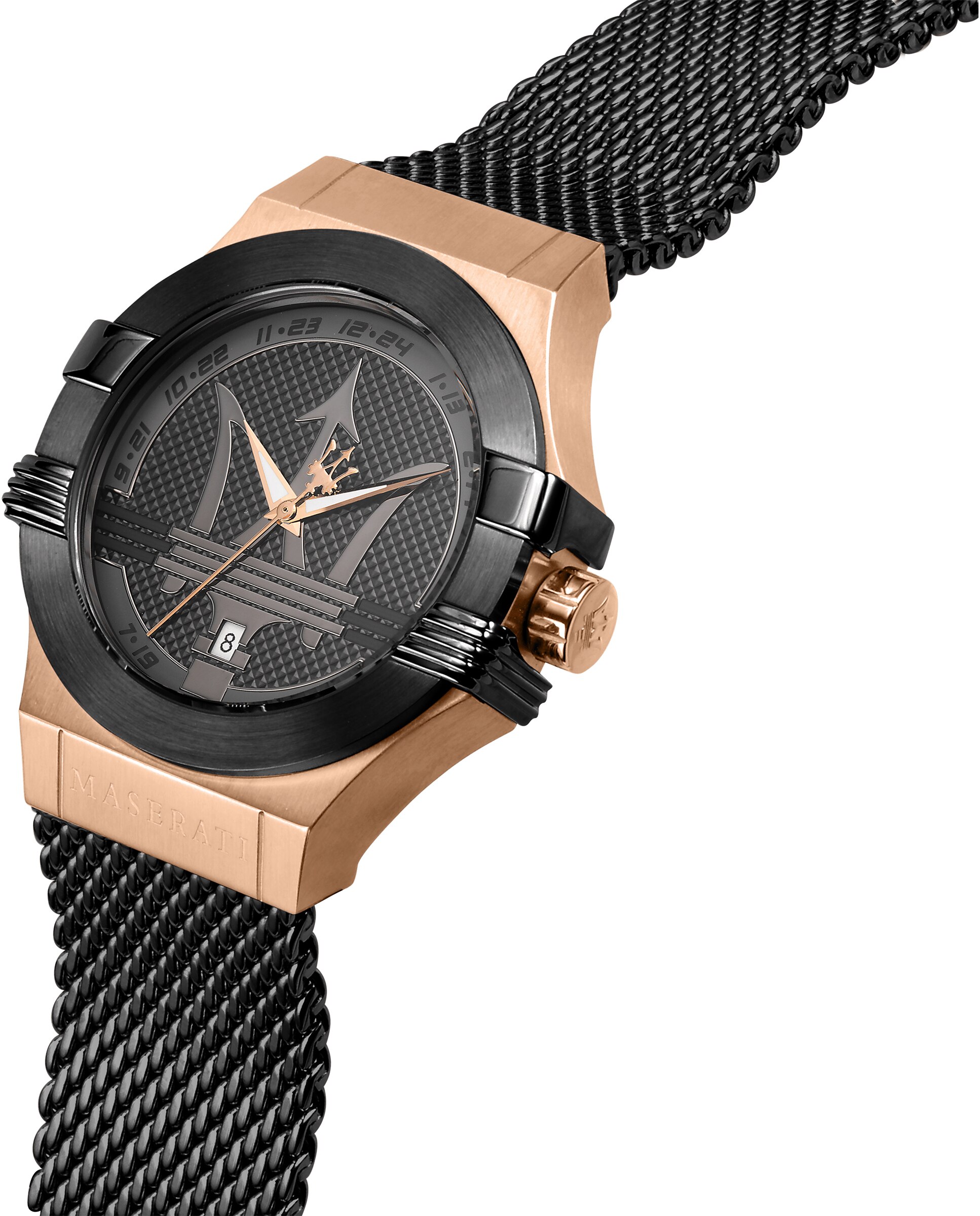 Relógio Potenza R8853108010 de Aço e Bracelete em Preto Preto-4