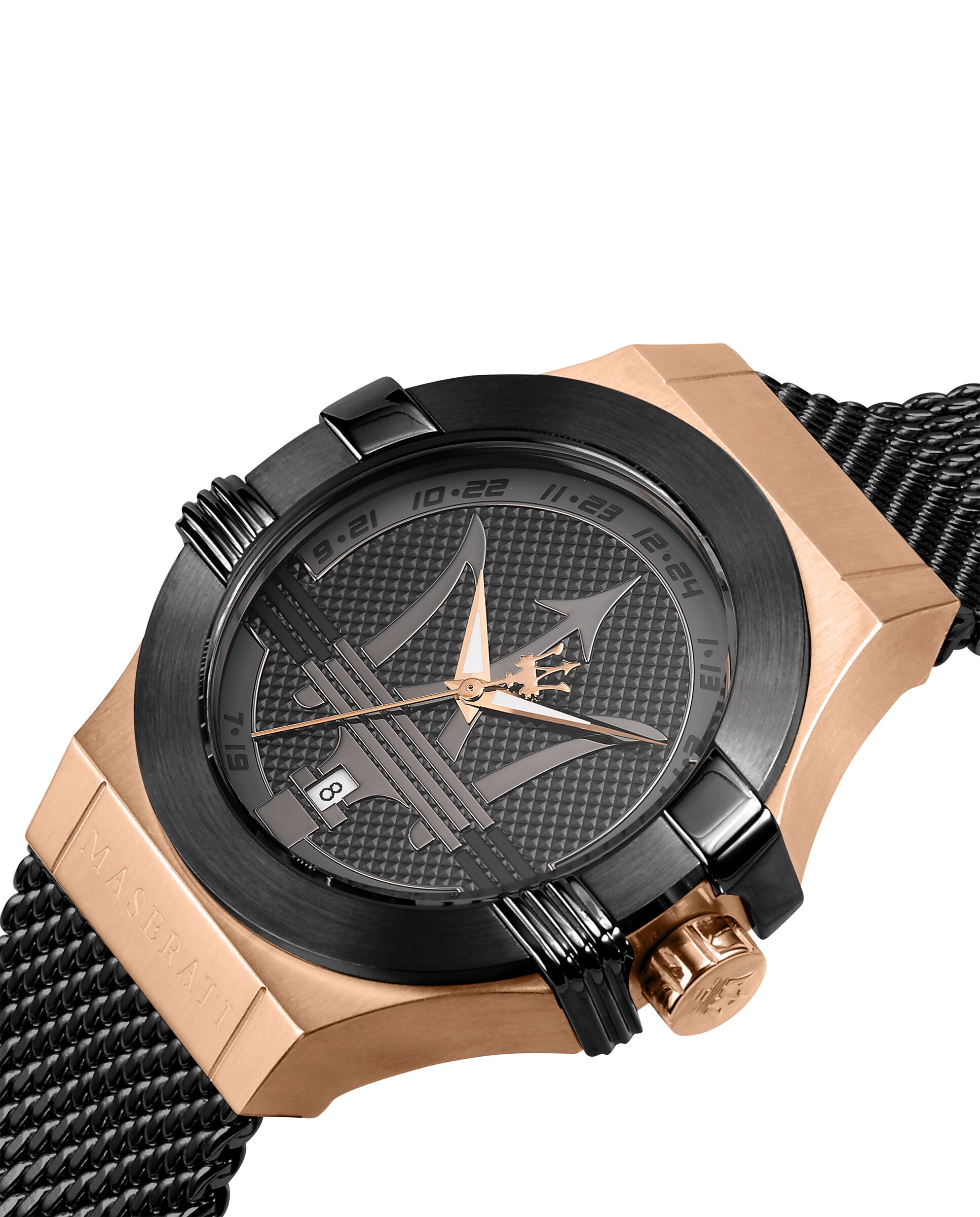 Relógio Potenza R8853108010 de Aço e Bracelete em Preto Preto-5