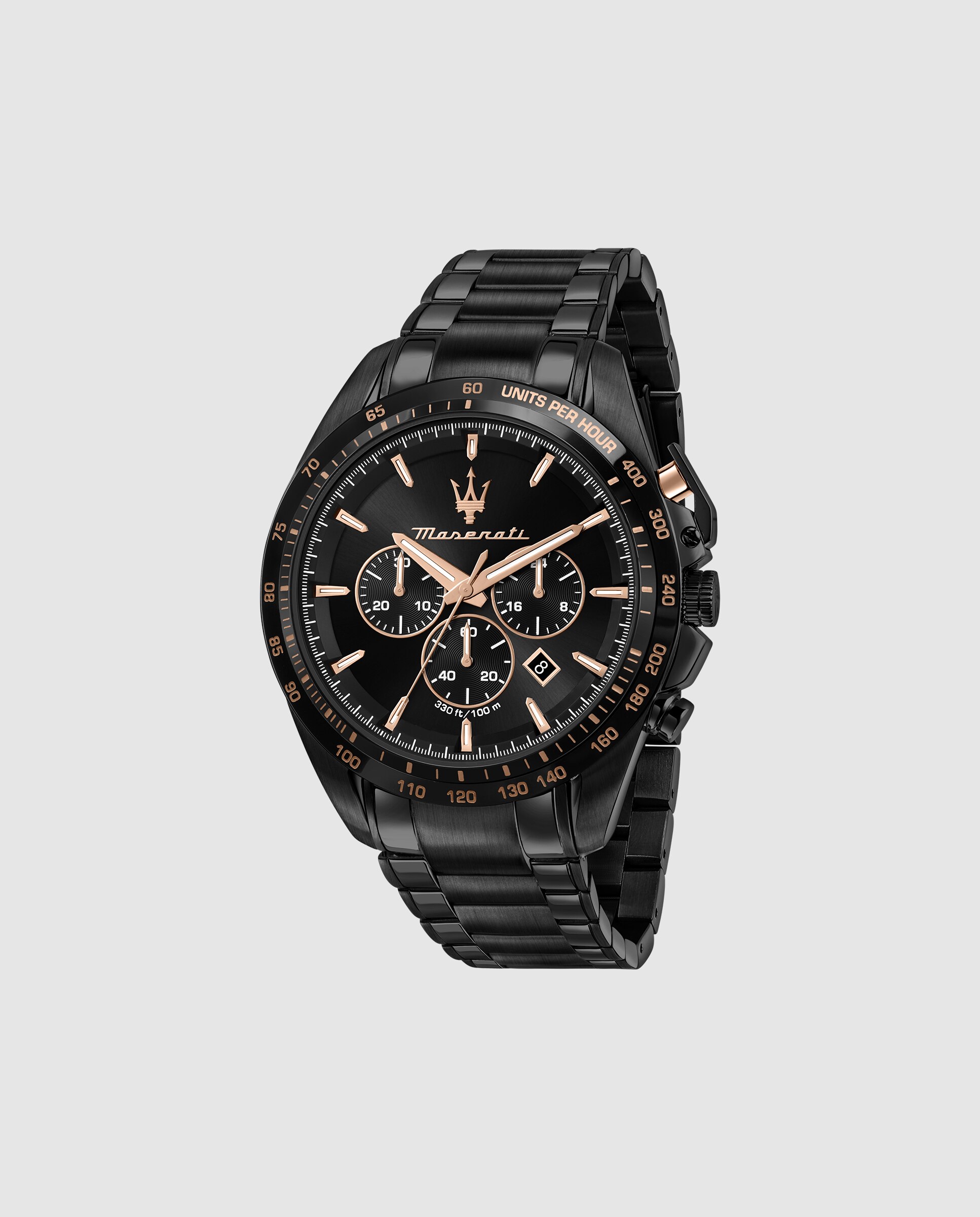 Relógio Traguardo R8873612048 de Aço e Bracelete em Preto Preto-2