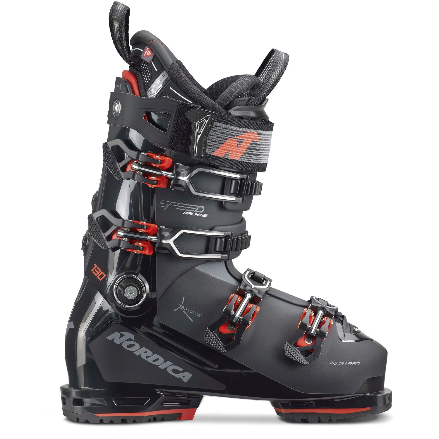 Botas de Ski Speedmachine 3 130 (grip Walk) Nordica Preto-1
