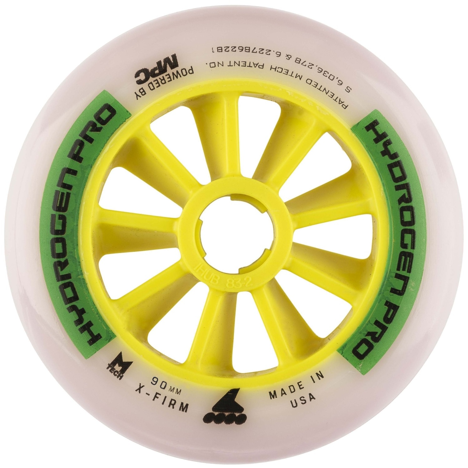 Imagem 0 de Rodas para Patins Hydrogen Pro 90mm X-firm 8 Unidades Rollerblade