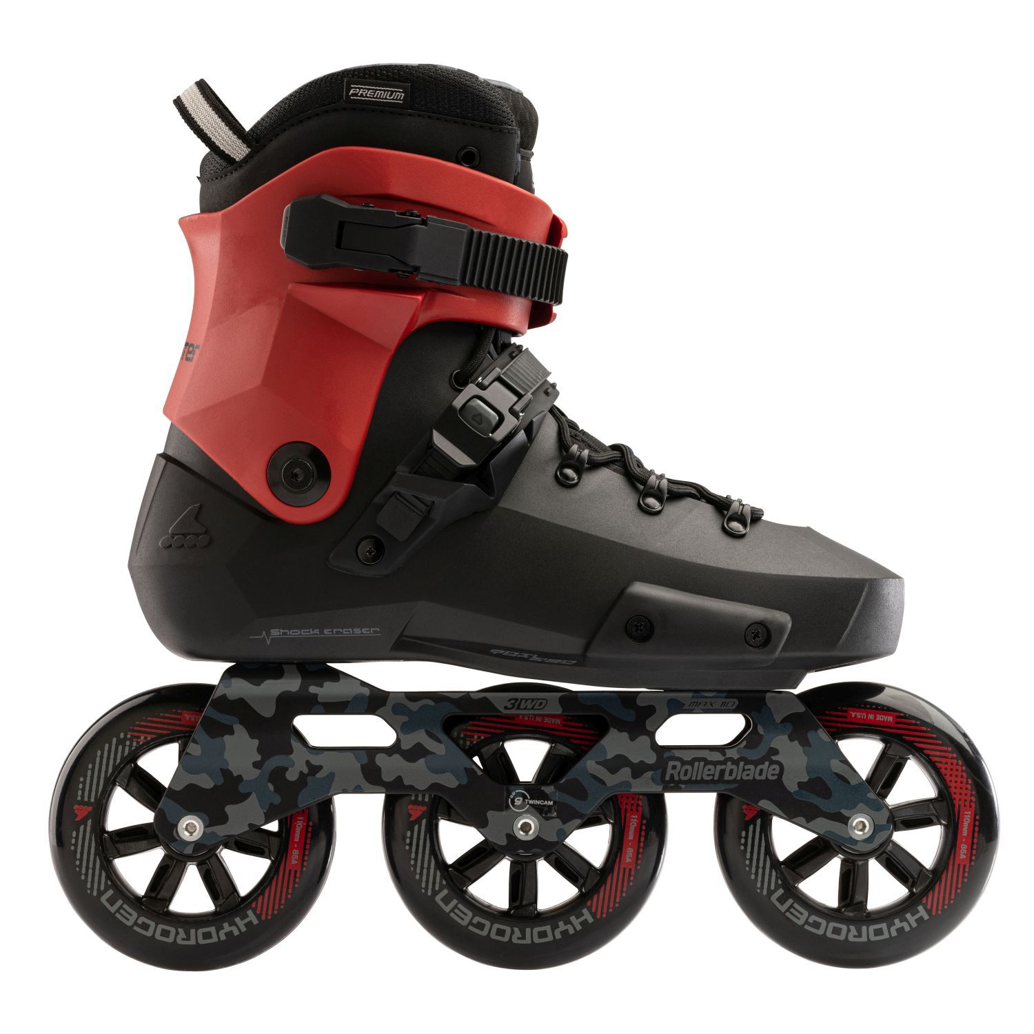 Patins Twister 110 Rollerblade Preto-4