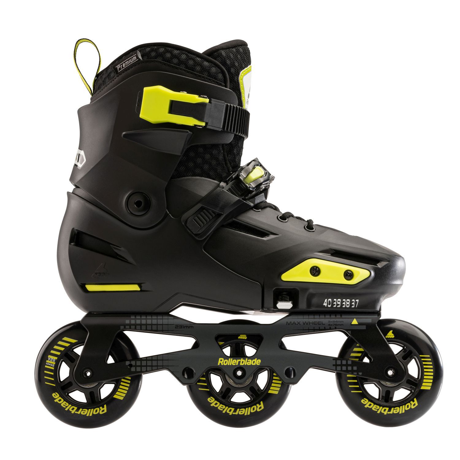 Patins Infantil Apex 3wd Rollerblade Preto-4
