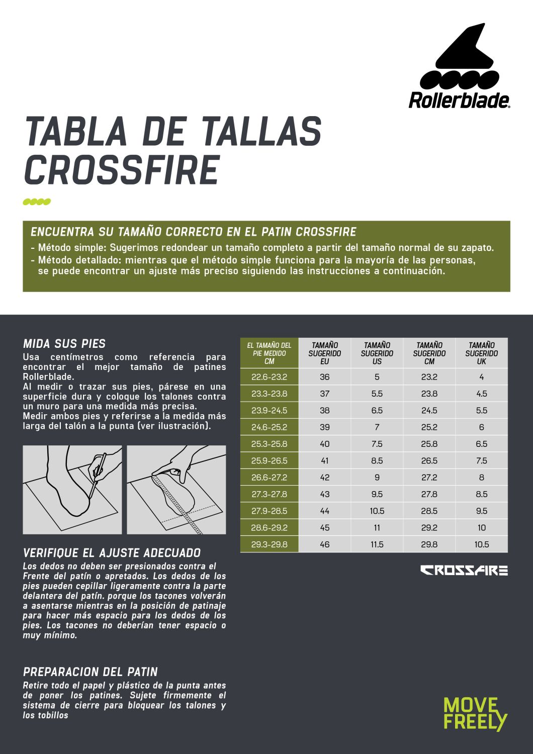 Patins Crossfire Rollerblade Preto-7