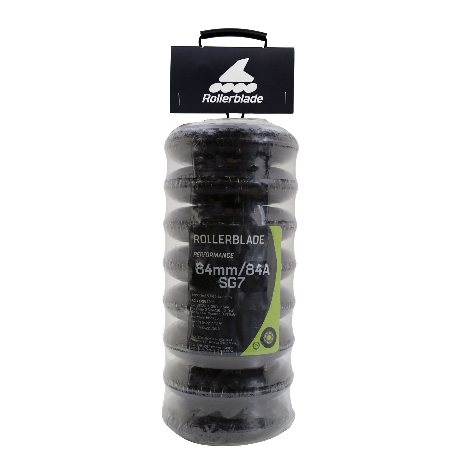 Rodas para Patins 84mm/sg7 Wheel/bearing Xt 8 Unidades Rollerblade Cinzento-2