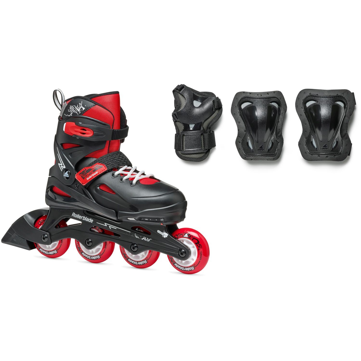 Patins Fury Combo Rollerblade Preto-1