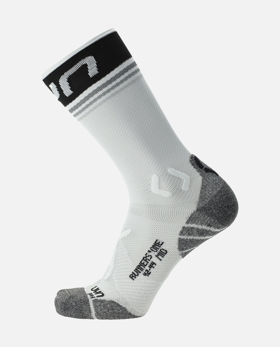 Meias Uyn Runner's One Mid Uyn Branco-3