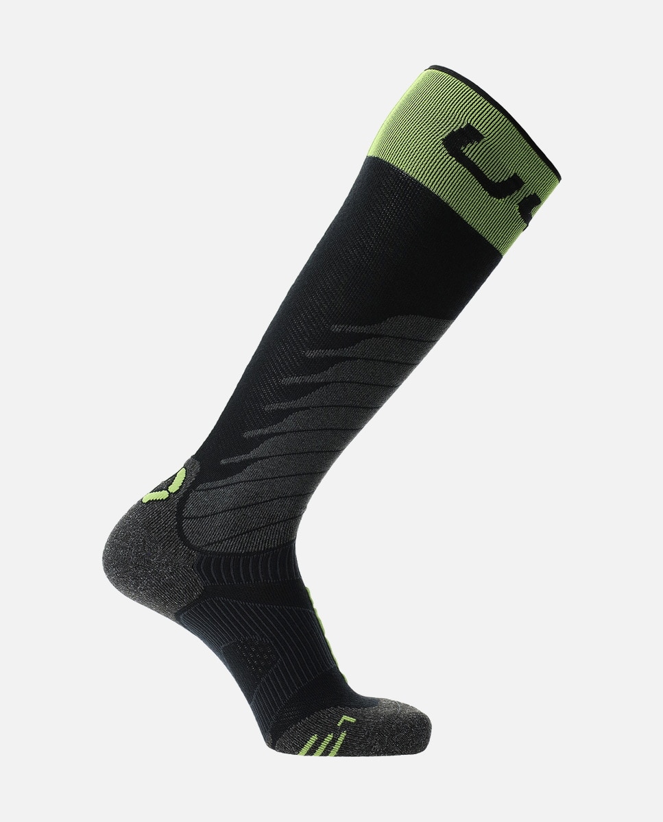 Meias de Ski Uyn Man Ski One Merino Uyn Verde-4