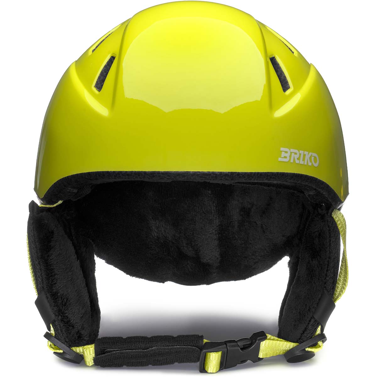Capacete de Ski Infantil Makalu Briko Amarelo-3