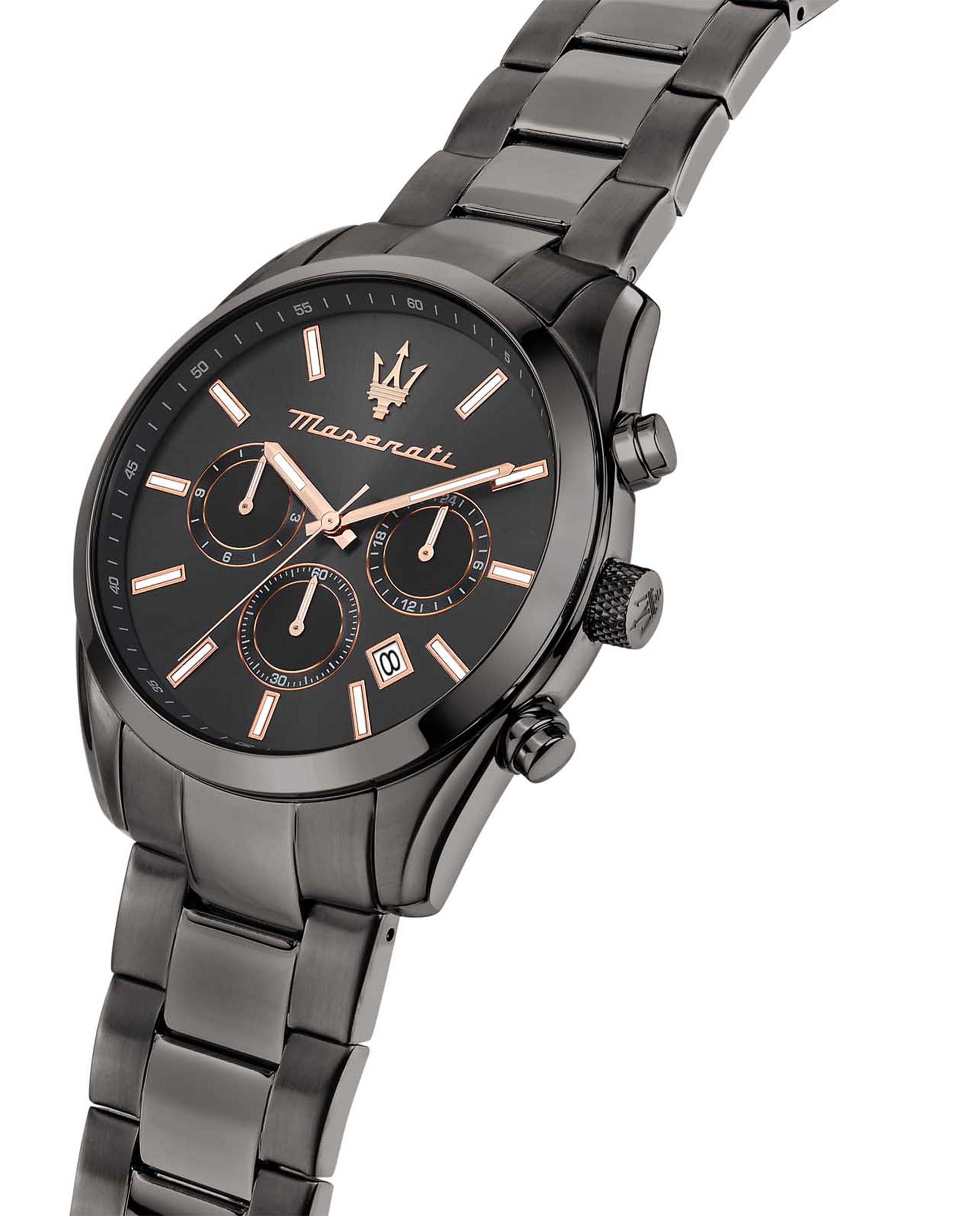 Relógio Maseratti R8853151001 de Aço e Bracelete Cinzenta Cinzento-4