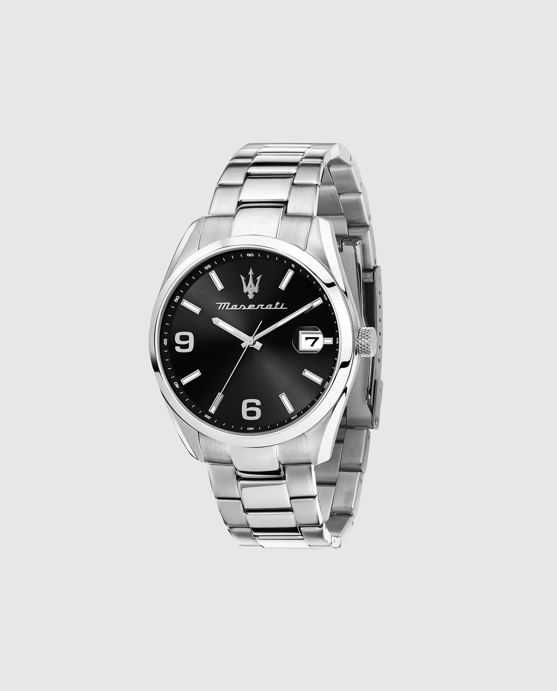 Relógio Maseratti R8853151007 de Aço e Correia Prateada Prata-1