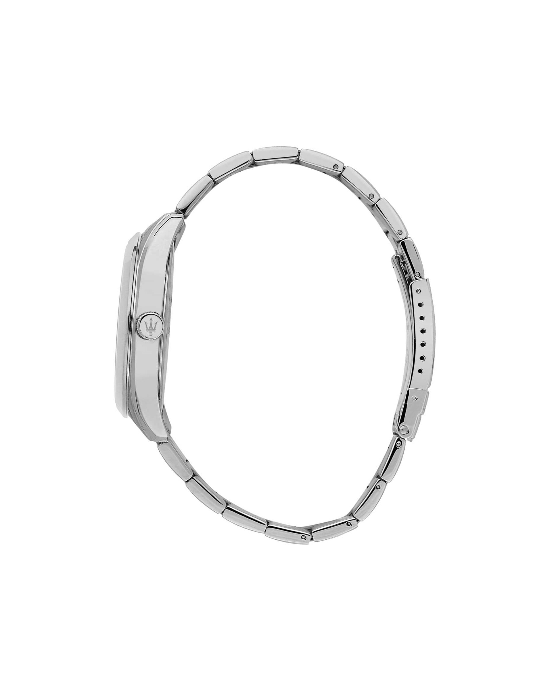 Relógio Maseratti R8853151007 de Aço e Correia Prateada Prata-2