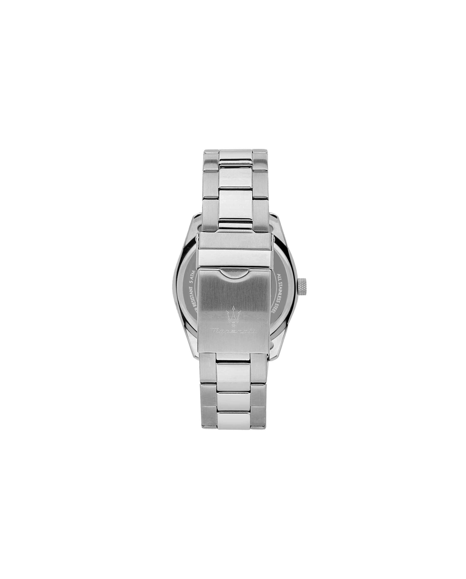 Relógio Maseratti R8853151007 de Aço e Correia Prateada Prata-3