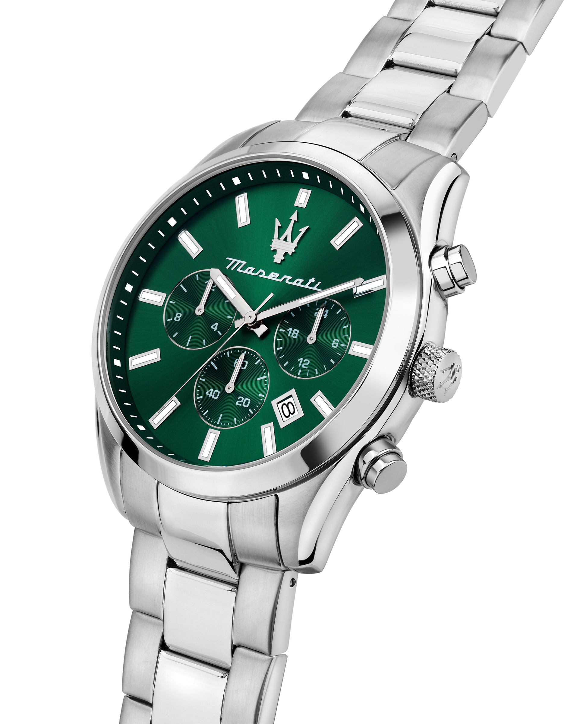 Relógio Attrazione R8853151011 de Aço e Bracelete Prateada Prata-4