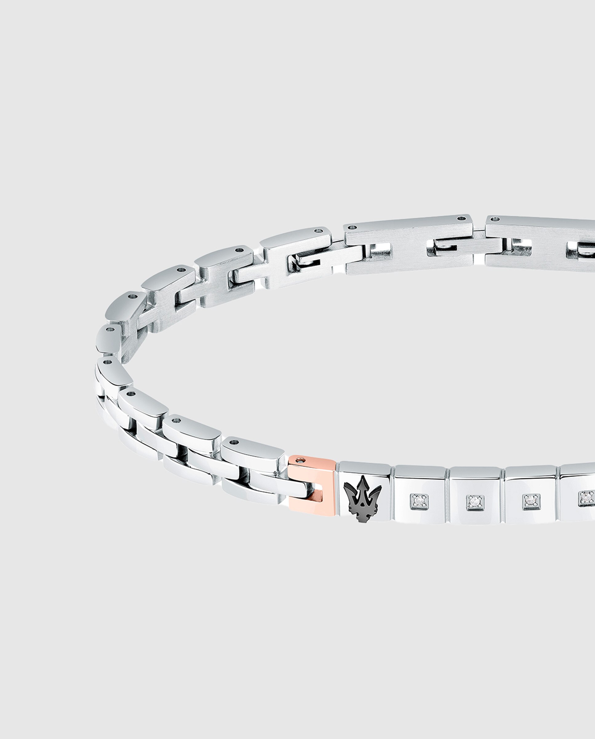 Pulseira Varis de Aço Prateada Prata-2