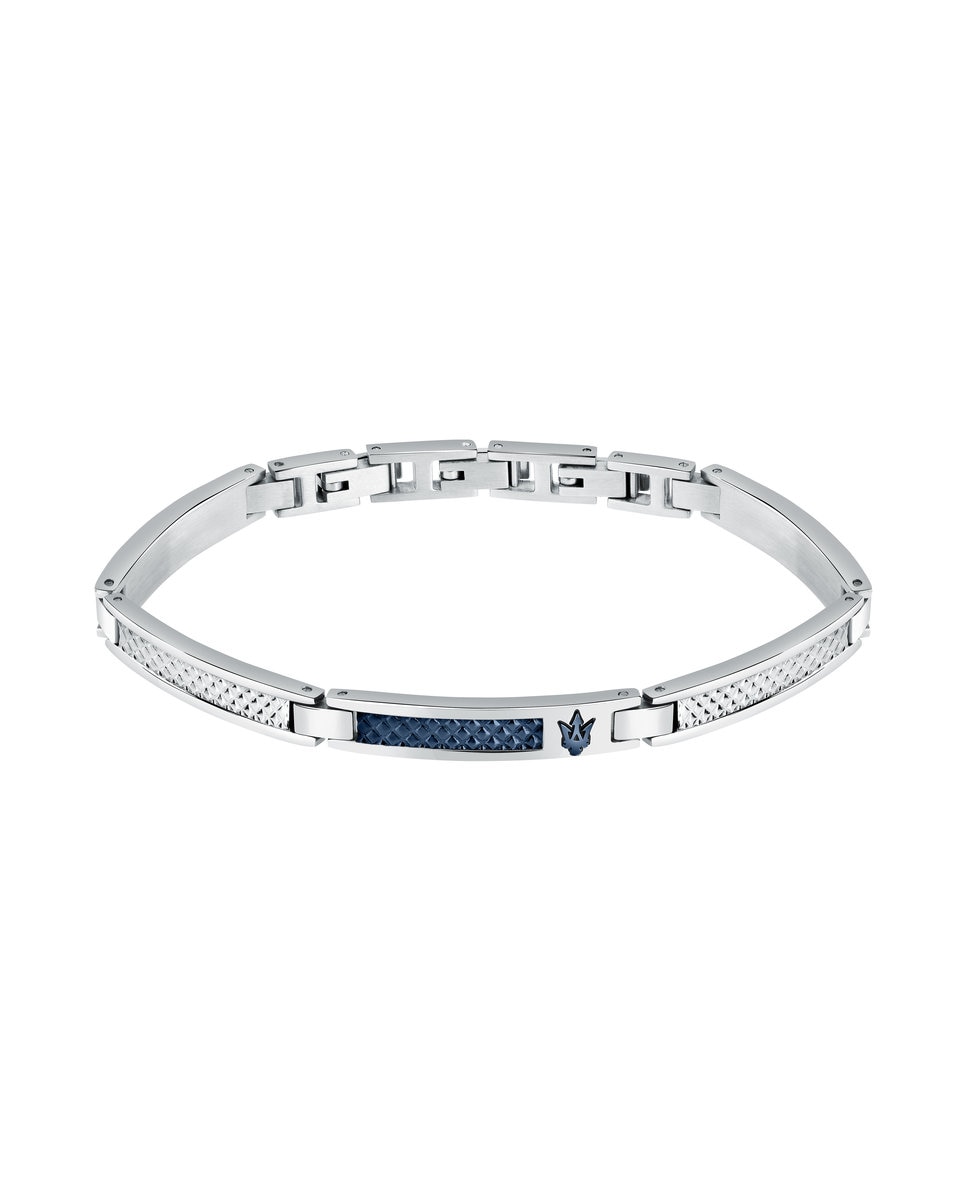 Pulseira Varis de Aço Prateada Prata-1