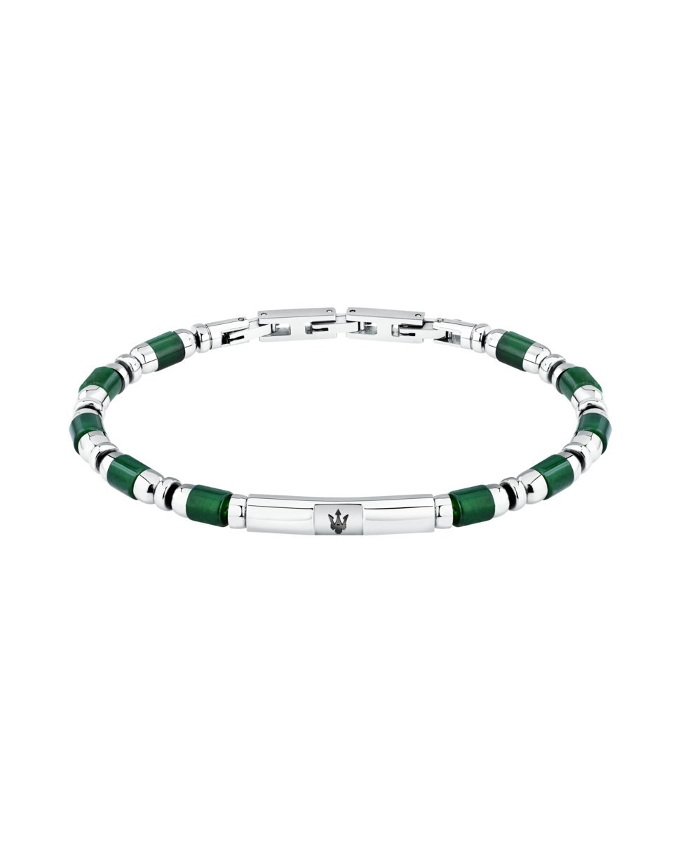 Pulseira Maserati de Aço em Verde Verde-1