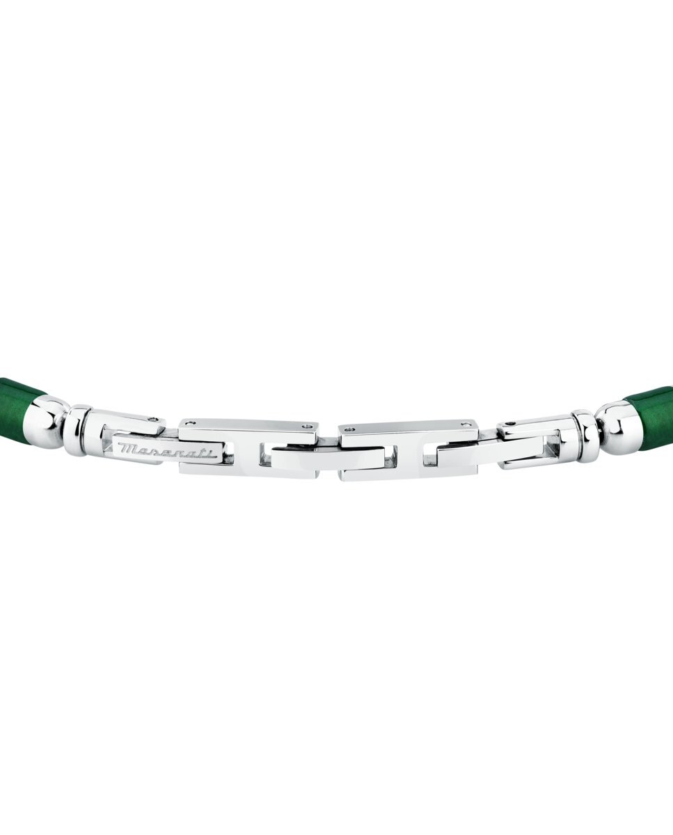 Pulseira Maserati de Aço em Verde Verde-3