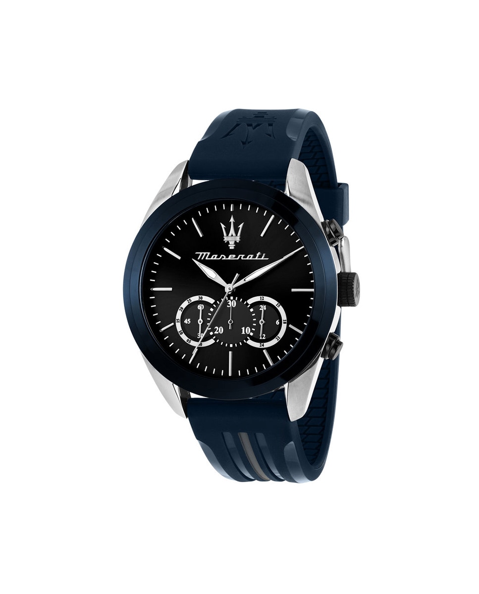 Relógio Traguardo R8871612046 de Poliuretano e Bracelete em Azul Azul-1