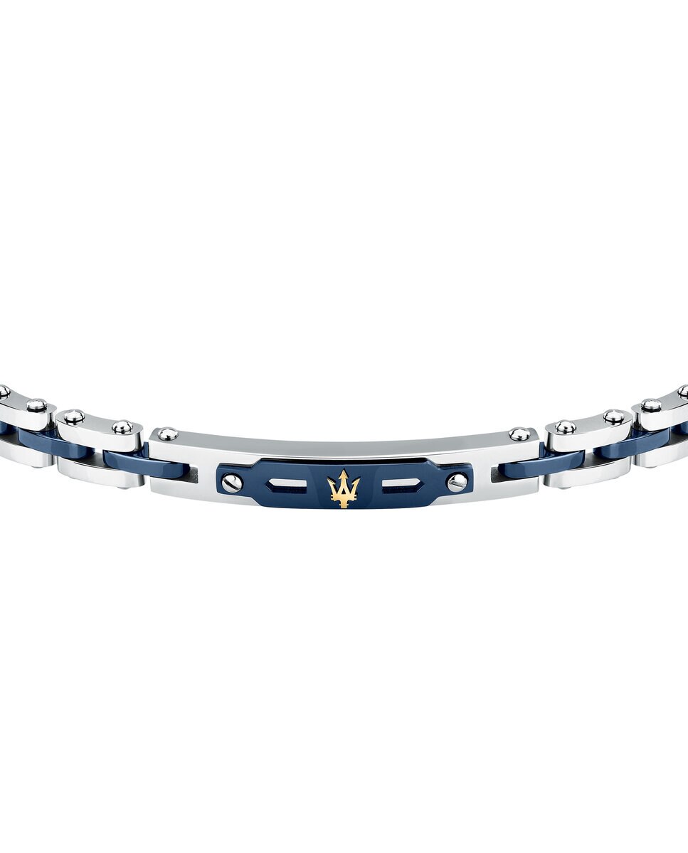 Pulseira Maserati de Aço Prateada Prata-2